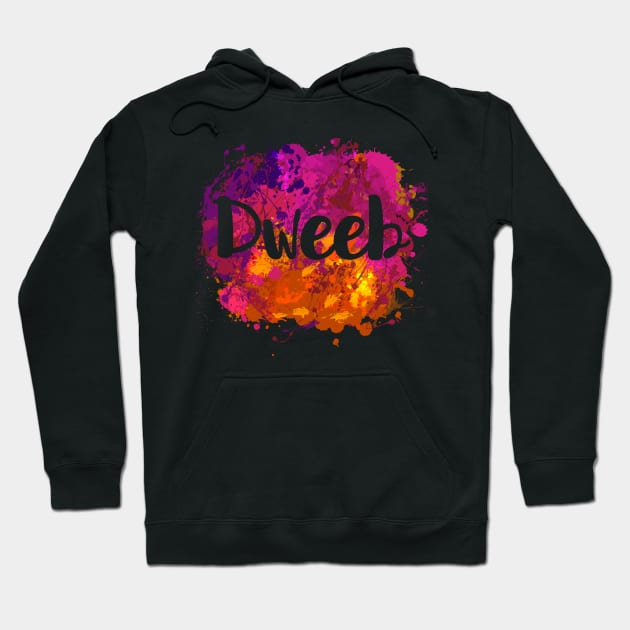 Dweeb Funny 80s Hoodie by solsateez